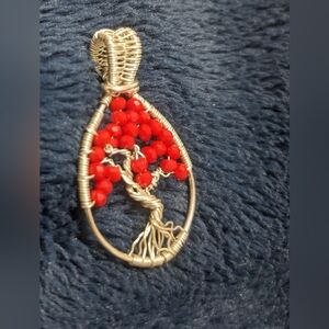 Tree of life pendant handmade